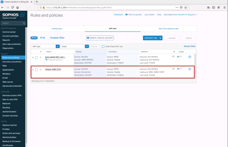 Sophos XGS 2300 And Sophos Firewall Base Configuration (Part 1 ...